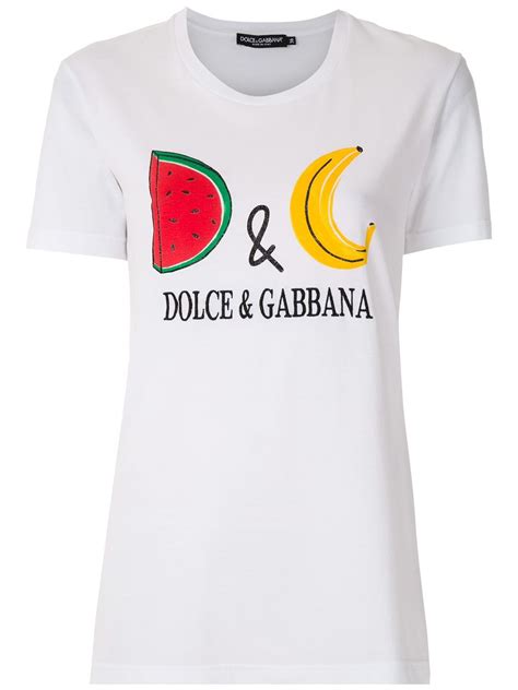 dolce and gabbana t shirts women's sale|farfetch dolce and gabbana t shirts.